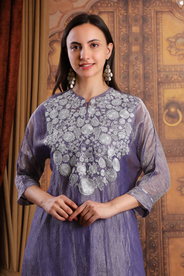 Royal modern purple co-ord set