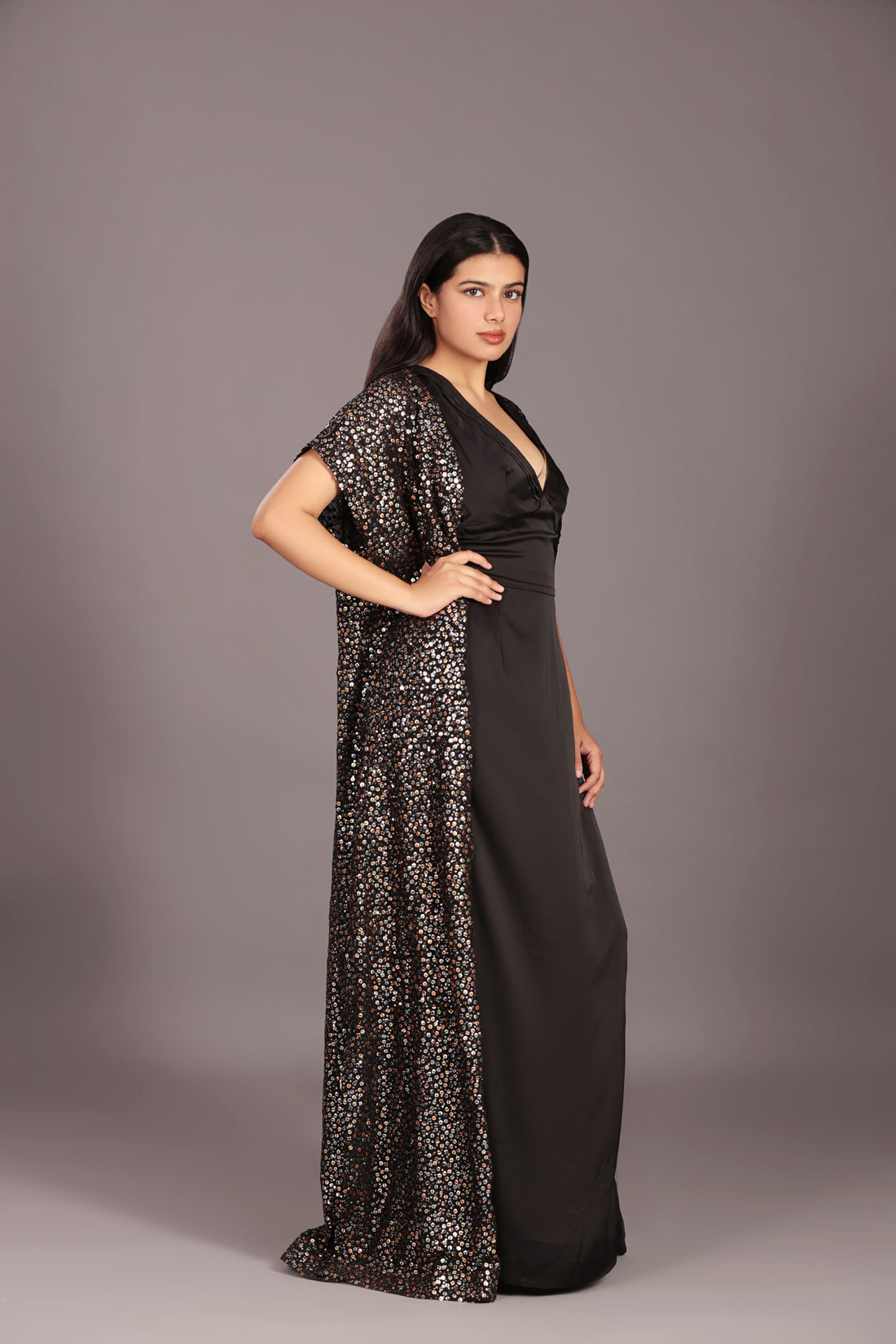Black Cocktail Party Dress