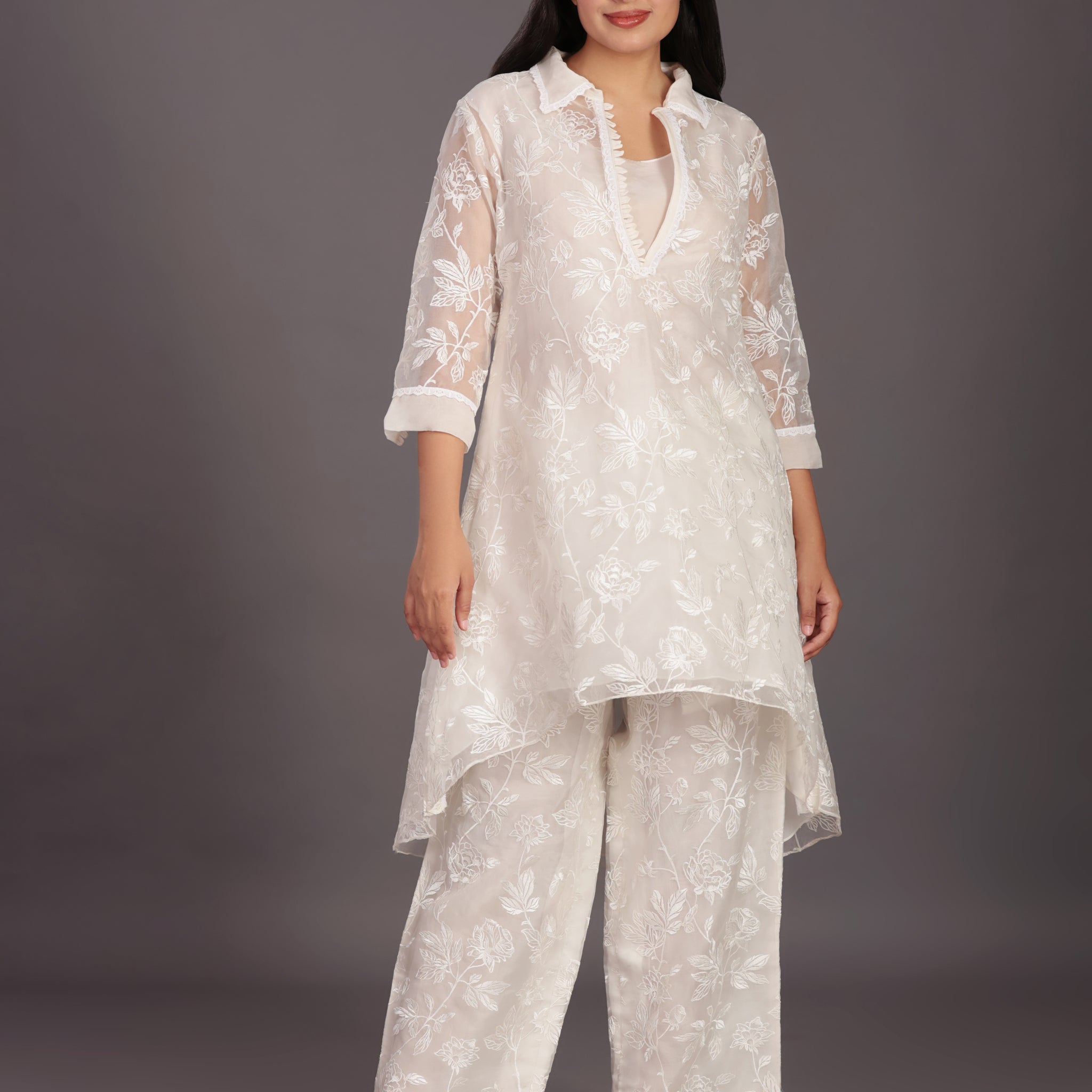 WHITE ELEGENT CORD SET