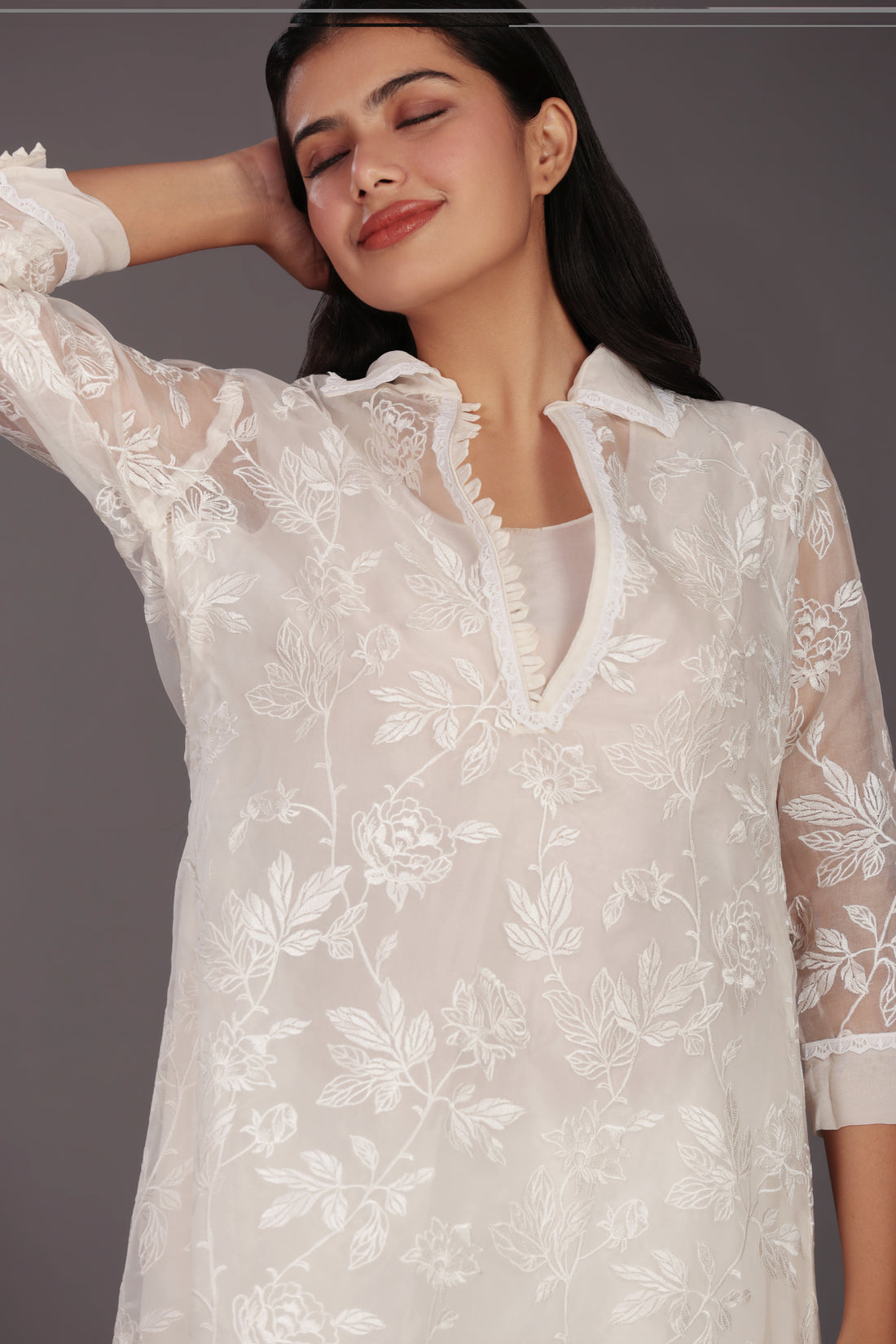 WHITE ELEGENT CORD SET