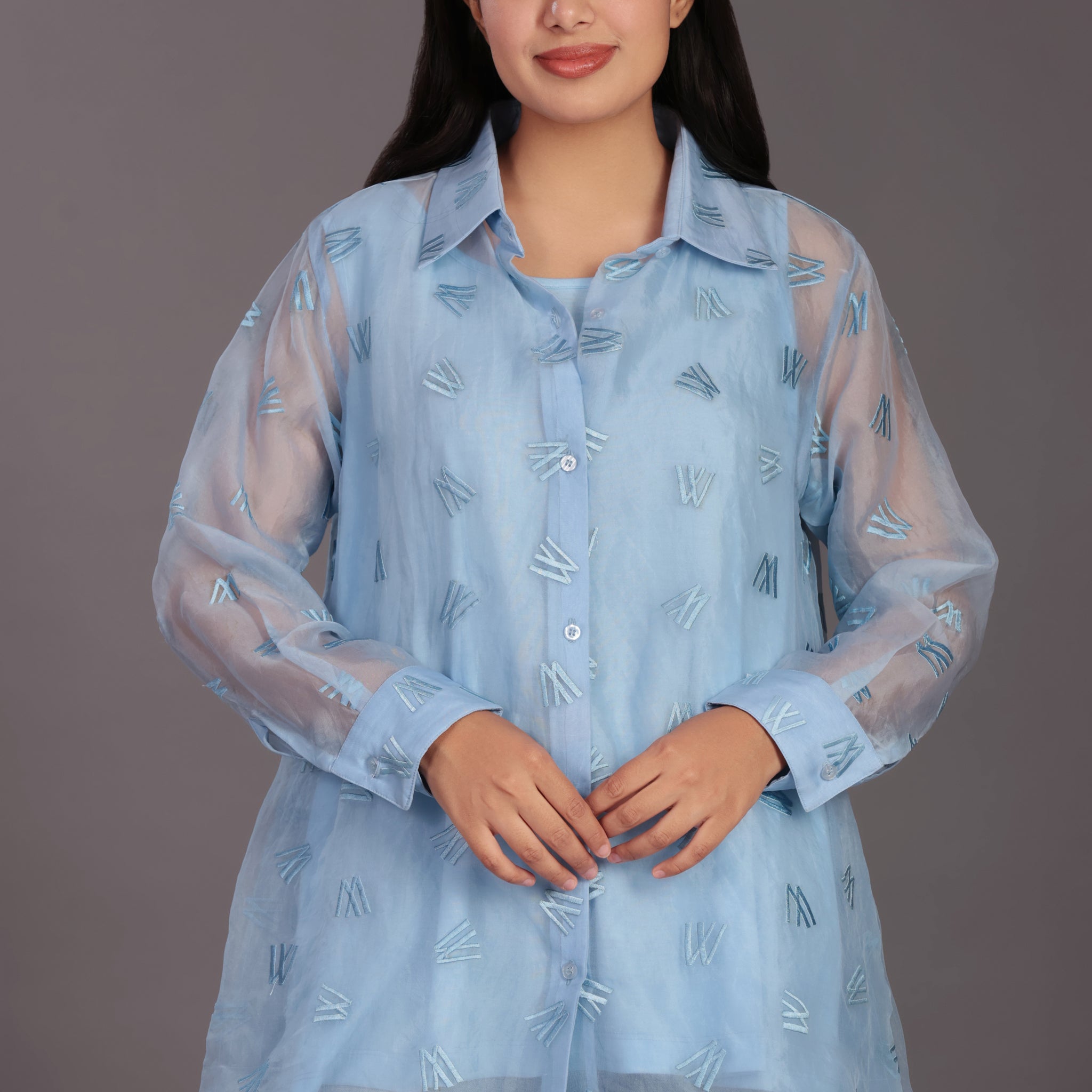 Light Blue Decent Shirt