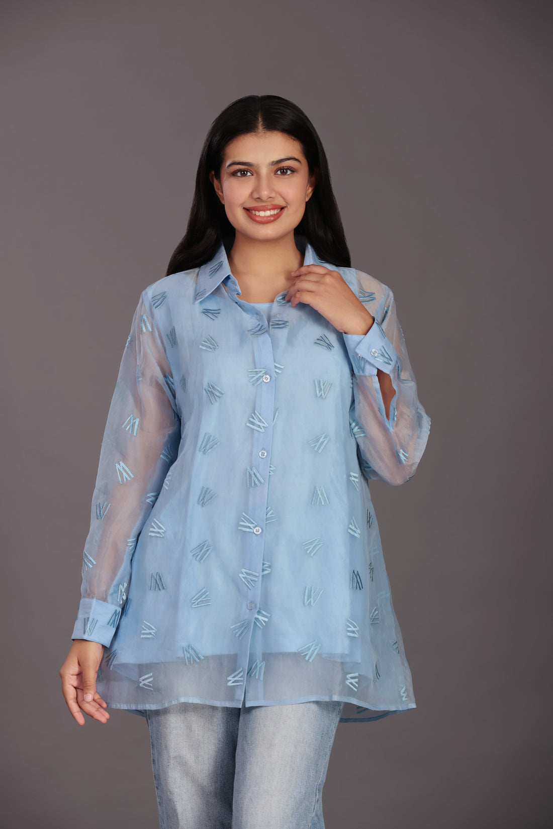 Light Blue Decent Shirt