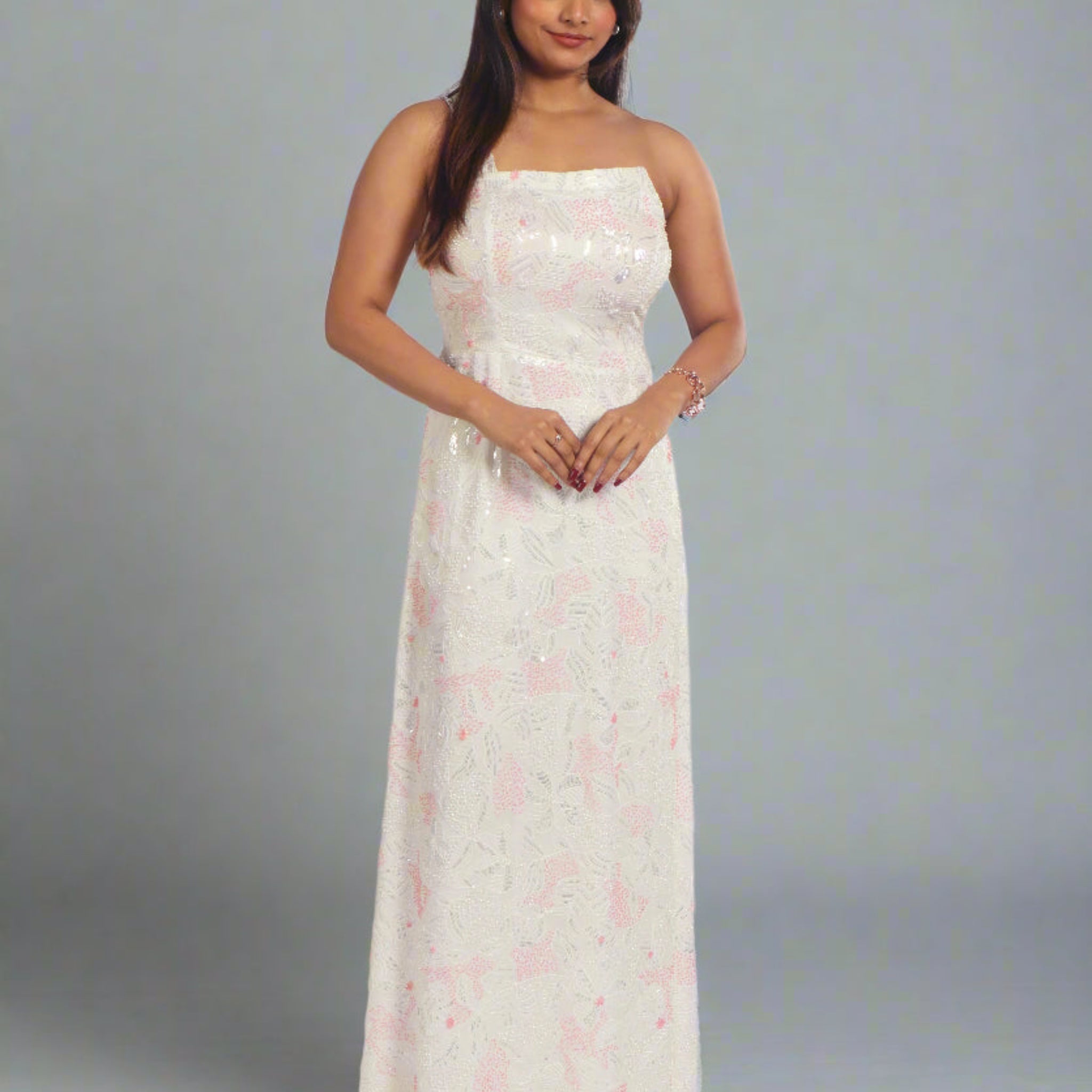 SNOWDROP FULL LENGTH DRESS
