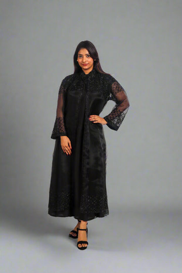 MIDNIGHT MIRAGE BLACK CAPE SET