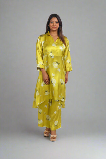 FLEUR YELLOW KURTA SET