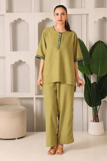 Olive Grace Woolen Co-ord Set