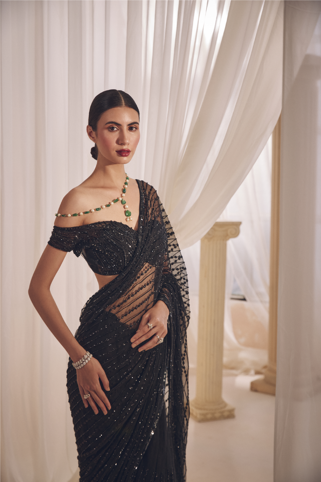 MIDNIGHT SAREE