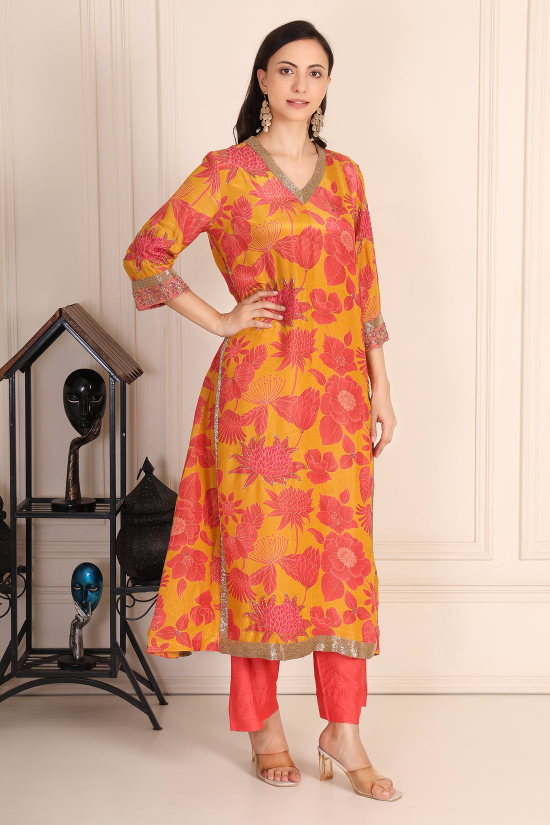 MARIGOLD BLOOM KURTA SET