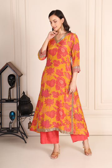 MARIGOLD BLOOM KURTA SET